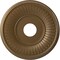 Ekena Millwork Berkshire PVC Medallion (Canopies up to 7"), 16"OD x 3 1/2"ID x 1"P, Metallic Champagne Bronze CMP16BECCB - alternate 1